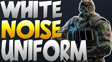 Rainbow Six Siege - ALL OPERATORS WITH WHITE NOISE UNIFORM OPERATION WHITE NOISE