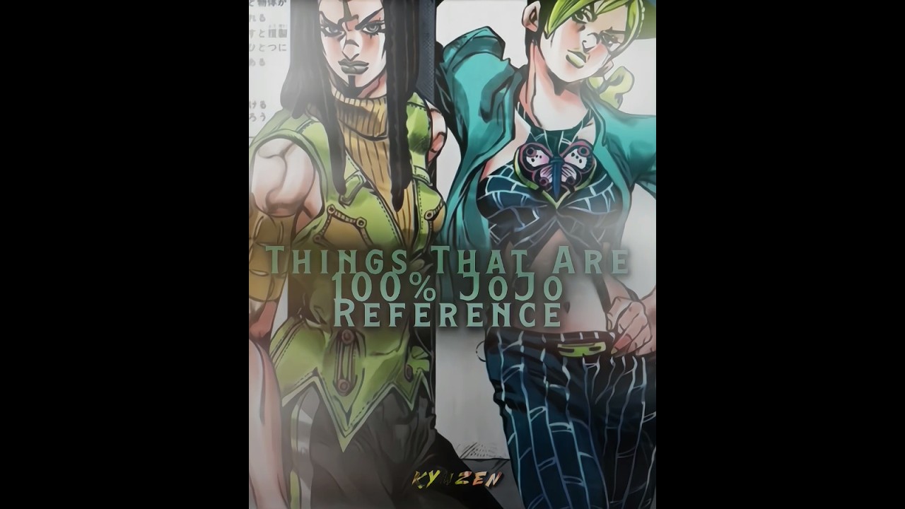 • JoJo Reference Irl☝️|| JoJo's Bizzare Adventure || 
