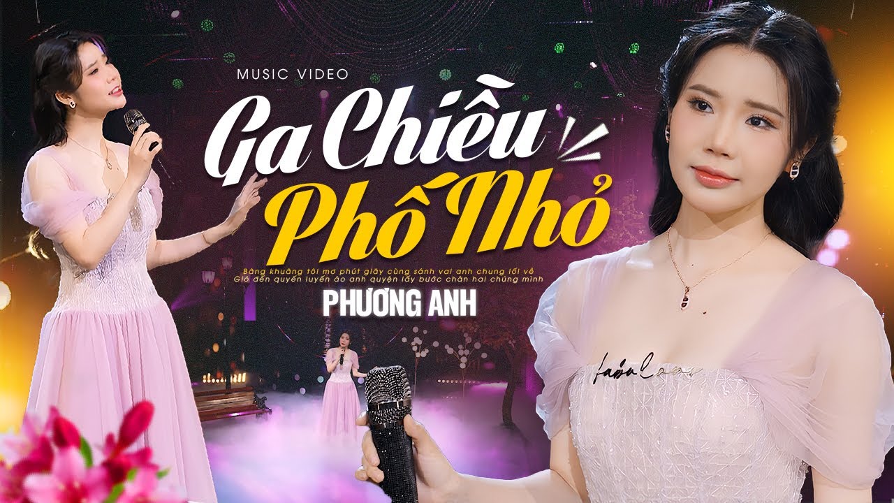 Ga Chiều Phố Nhỏ - Phương Anh |  Ngất Ngây Với Giọng Ca Trẻ Ngọt Ngào OFFICIAL MV