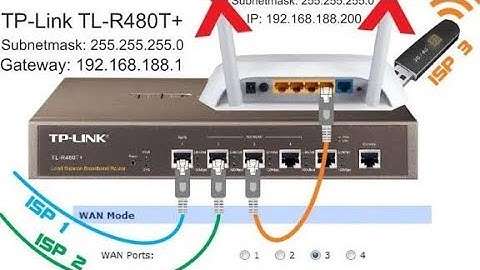 TP link R480 t routers load balancer configuration #tplink #load_balancer