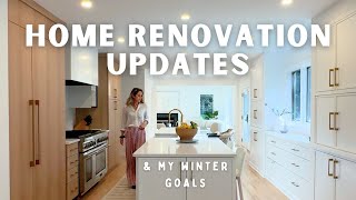 VLOG | my winter 2023 goals + massive home updates!