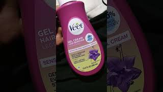 Veet gel cream hair remover really works #hairremoval #gelcream