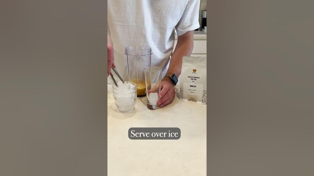 How To Make a Freddo Espresso (Greek Iced Coffee) YouTube