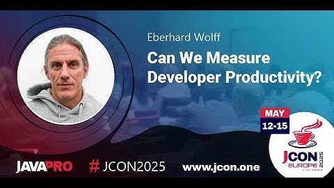 Can We Measure Developer Productivity? | Eberhard Wolff (EN)