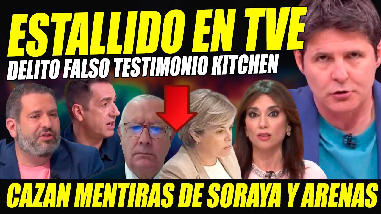 CAZAN MENTIRAS DE SORAYA Y ARENAS. CINTORA SE MERIENDA A TERTULIANO.Daría risa si no diera vergüenza