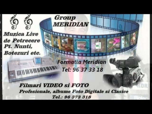 Am o patima si-un dor(cover) Formatia MERIDIAN din Cipru Tel: 96 37 33 18