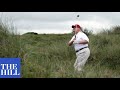 Trump spends Christmas GOLFING with Lindsey Graham