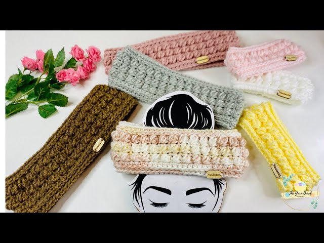 Crochet Headband | Crochet Ear warmer | Bubble Wrap Earwarmer - YouTube crochet-headband-crochet-ear-warmer-bubble-wrap-earwarmer-youtube