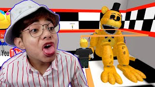 ThắnG Tê Tê Trốn Thoát Anh Em Freddy's Bằng TOILET Trong Roblox