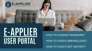 E-Applier User Portal | How to update subscription details