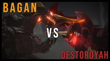 BAGAN VS DESTOROYAH ( FIGHT OF THE YEAR ) / PROJECT KAIJU