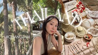 Traveling to Thailand🇹🇭 | Chiang Mai: markets, trying street food, places to visit, solo travel vlog