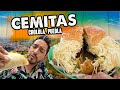 Todo ESTE QUESO le ponen a UNA CEMITA en Puebla