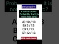 NDA 2026 Maths | Probability Question 🔥 Can You Solve This? #ndaexam #maths #ndatricks