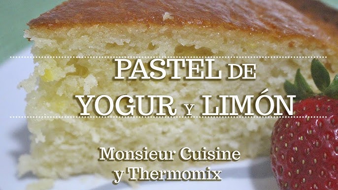 Pastel De Yogur Y Limón En Monsieur Cuisine Ingredientes Entre Dientes Youtube
