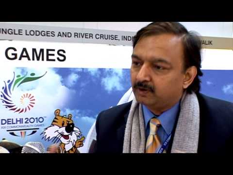 Vineet Dixit, Dep.Director General, Communications, Commonwealth Games Delhi @ ITB 2010