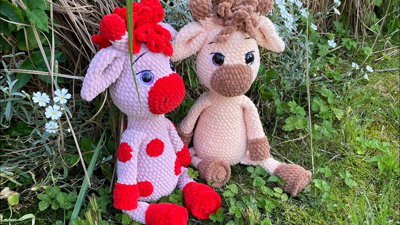 gehäkelte Giraffe ,,Frida,, Teil2