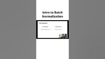 Intro to Batch Normalization Part 2