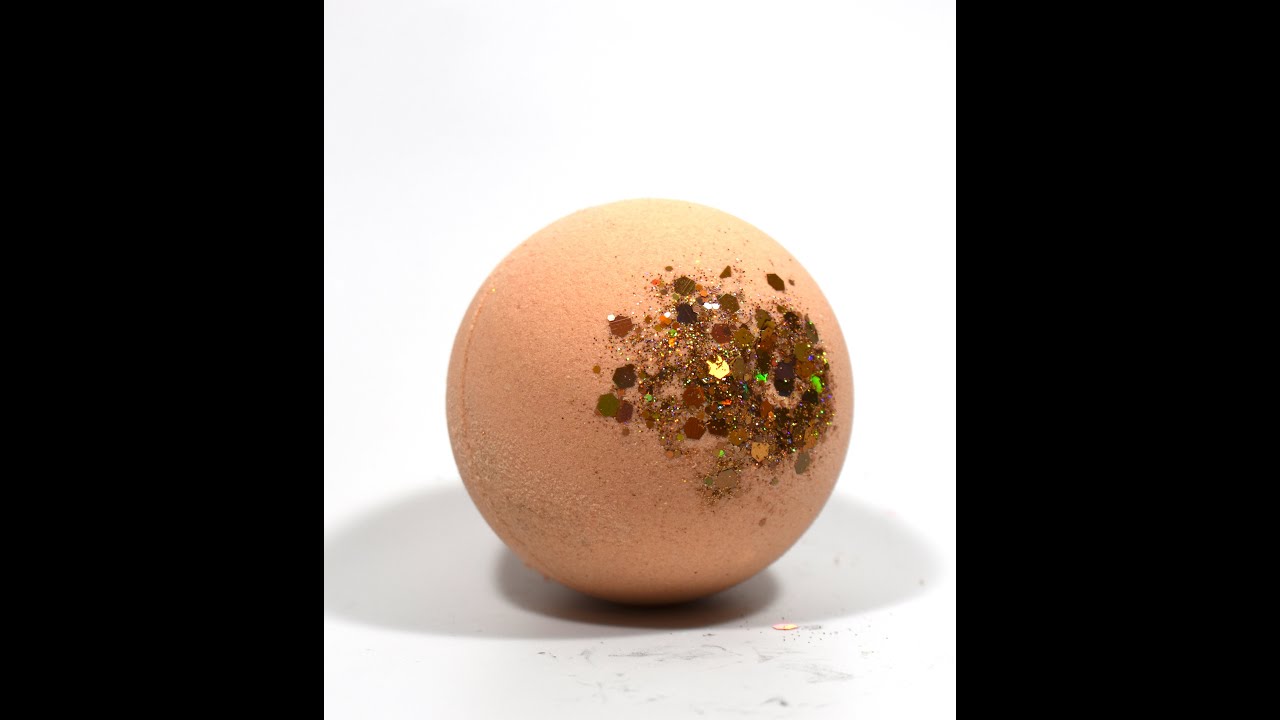 Maple Southern Peach 52 Week Bath bomb Challenge.