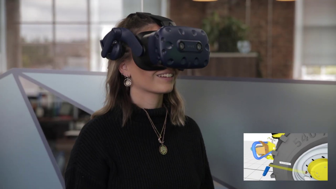 Is VR the future for 3D design? Check out this 1:1 scale of the a JCB ...
