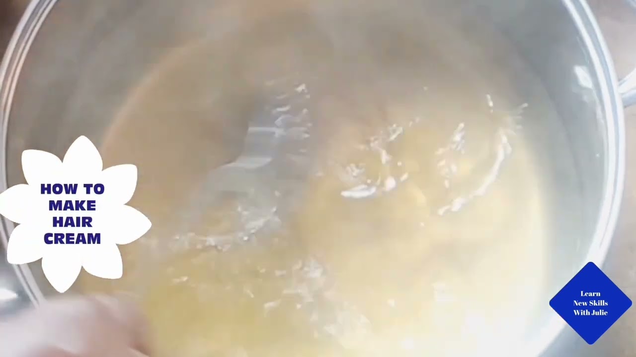 (DIY) HOW TO MAKE HAIR CREAM