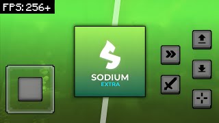 Sodium Extra Mod For MCPE 1.21+ | [Increases FPS And Makes Game Smoother]