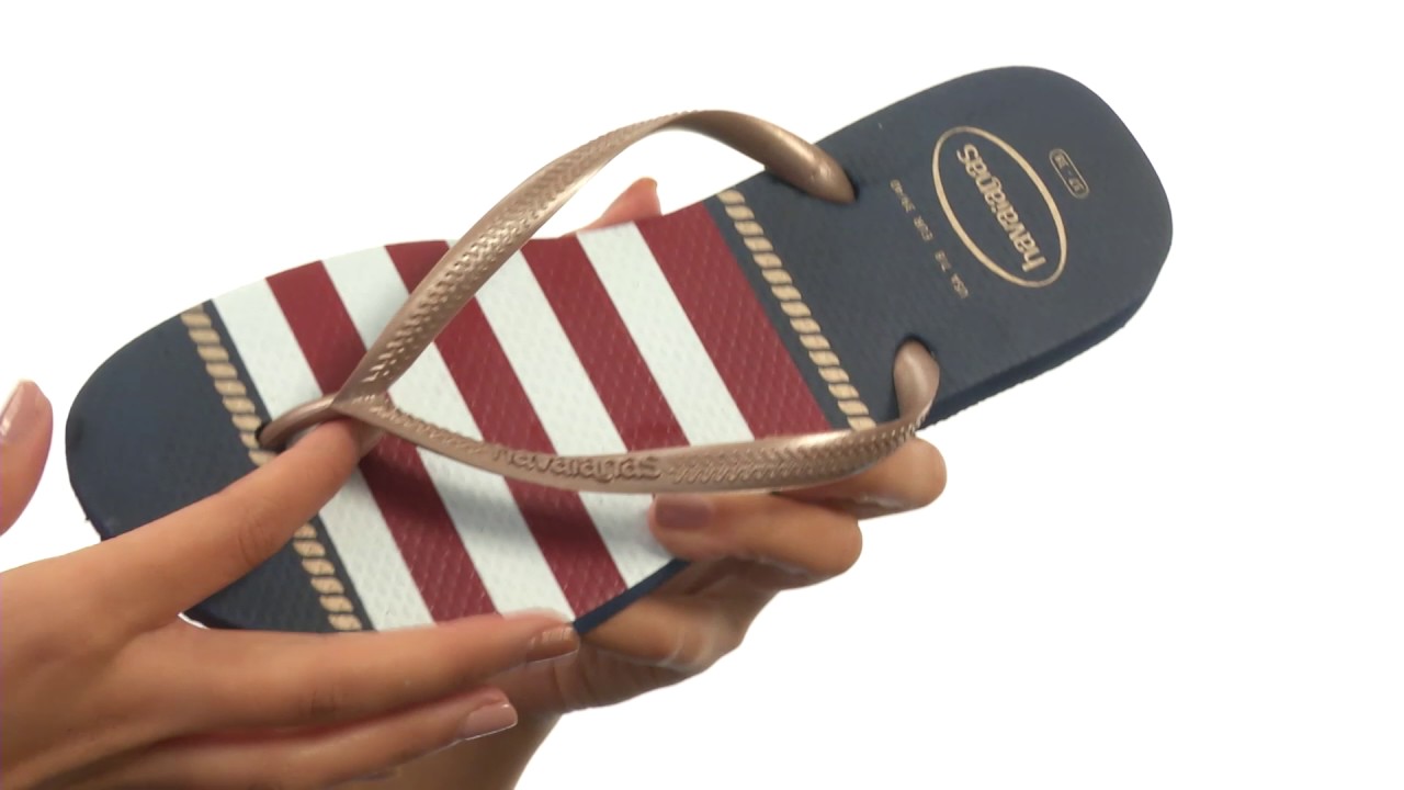 havaianas slim nautical