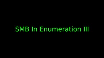 eJPTv2 - SMB In Enumeration III