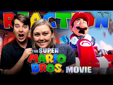 THE SUPER MARIO BROS. MOVIE (2023) | Official Trailer REACTION! | Nintendo | Illumination