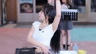 [aespa (에스파) - Drama] (20240605) 시온 여성댄스팀 레이디비 ladyb 홍대 홍대버스킹 직캠 FANCAM 쭌자카