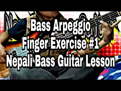 bass-guitar-arpeggio-exercise-1(major)-||nepali-bass-guitar-lesson-by-joel-magar