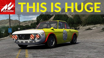 This Is HUGE -  Photogrammetry Quality Open World On Assetto Corsa - The Snake Alpha Overview