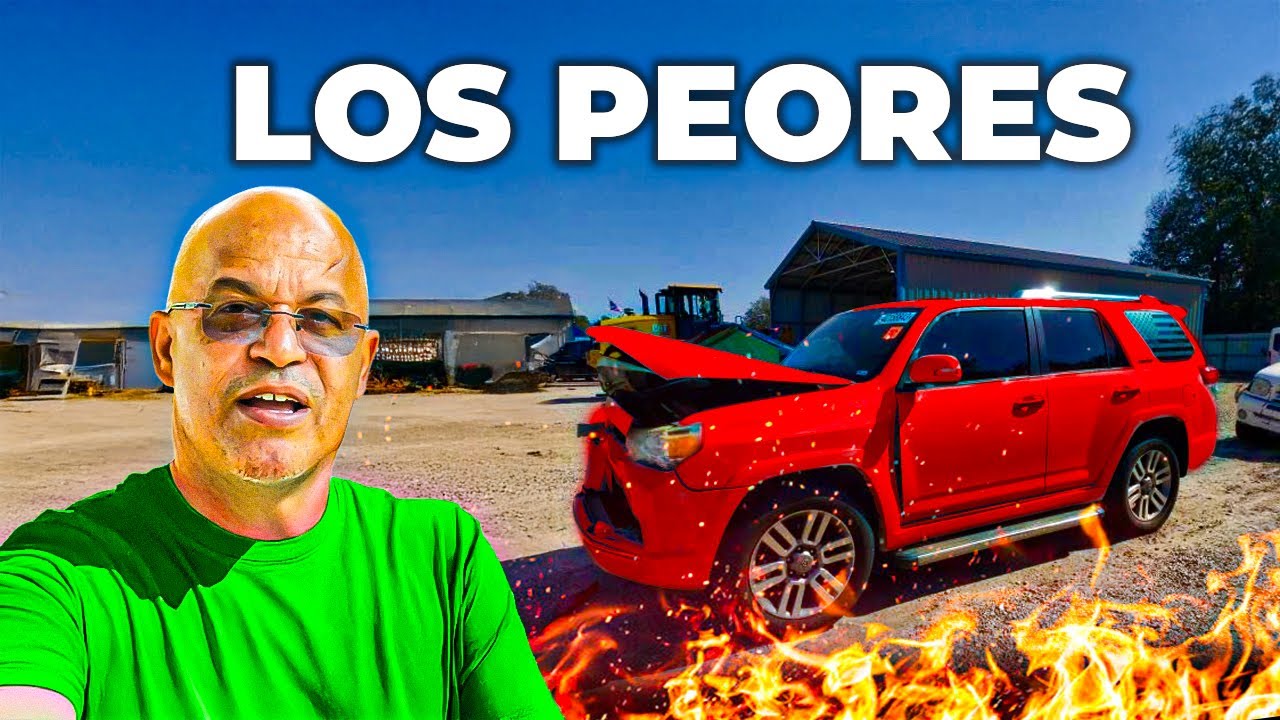 Vehiculos para PASAR TRABAJO