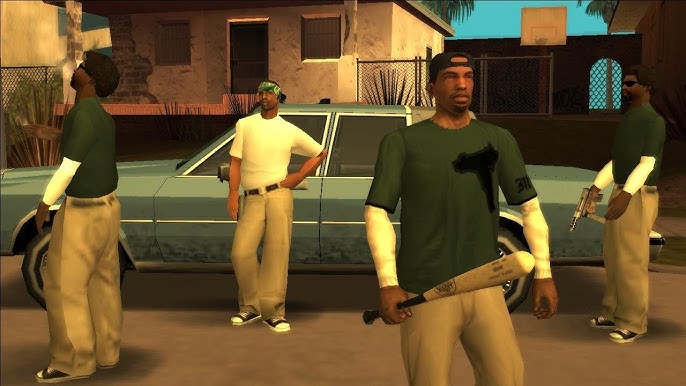 cj na moto.jpg :: Gta SA Mania