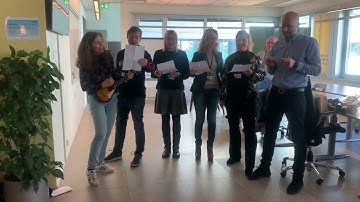 Avdelingen min tar farvel med meg i 2022