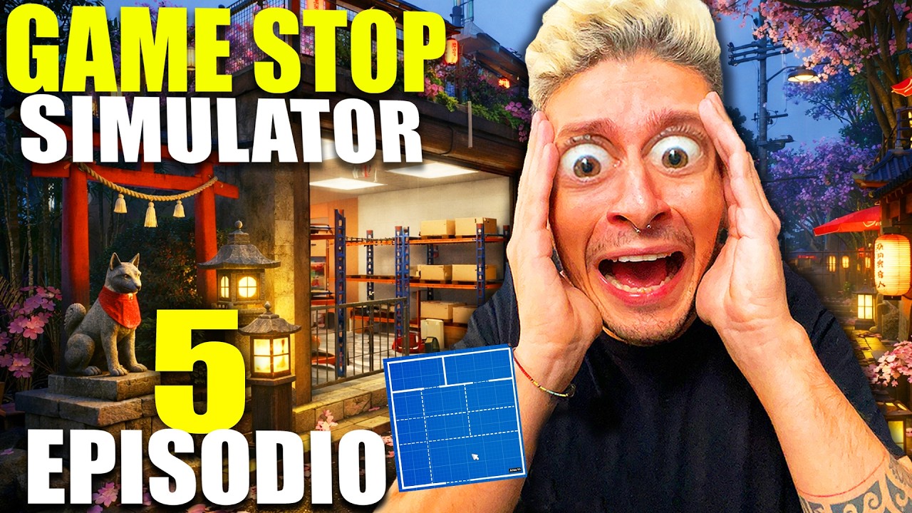 STAMPO SOLDI IN GIAPPONE E SBLOCCO TUTTE LE AREE !! GAME STOP SIMULATOR #5