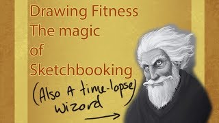How to use you sketchbook to improve your drawing.