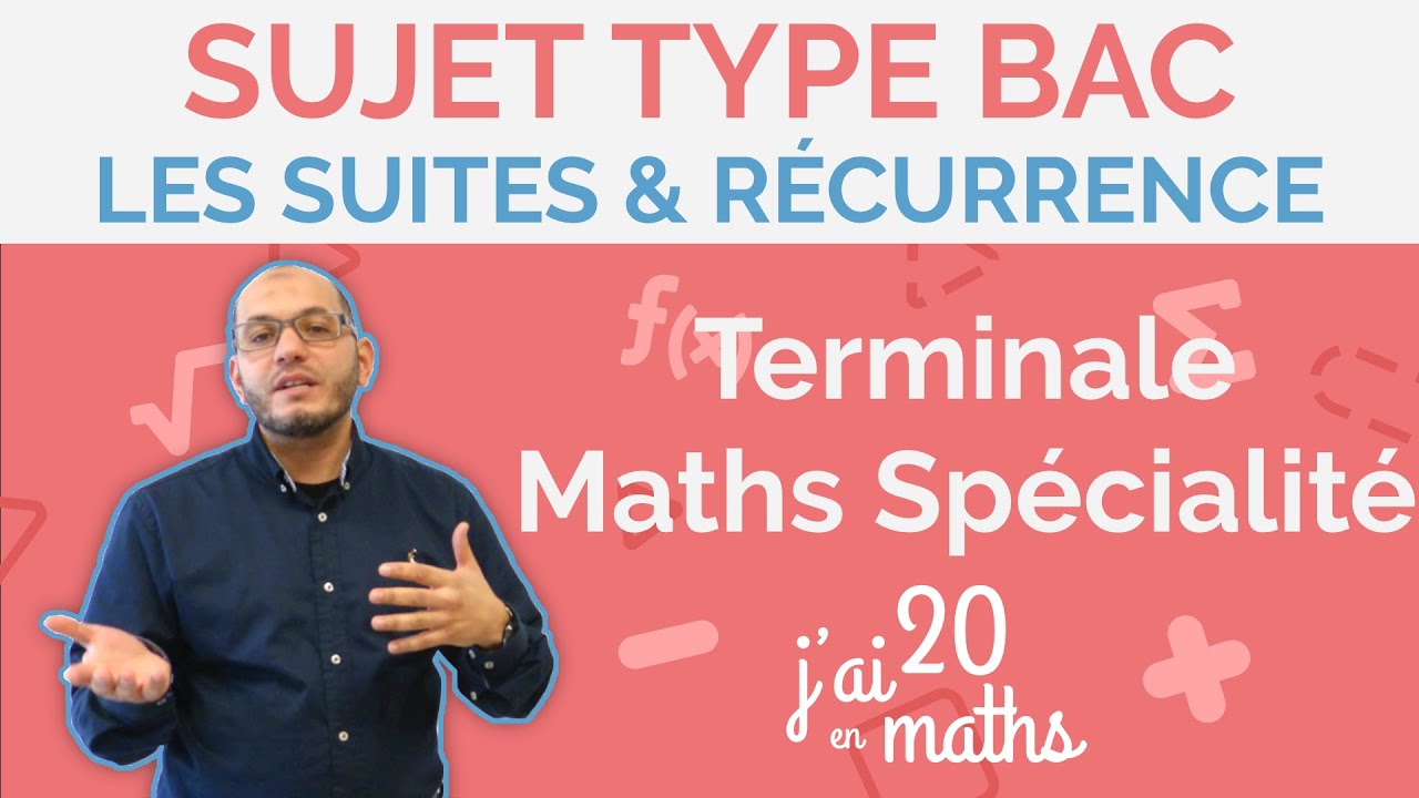 Suites et Récurrence - Sujet Type Bac 2024 - Terminale Maths Spécialité