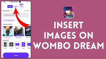 How to Insert Images on Wombo Dream 2024 | Wombo Dream Tutorial