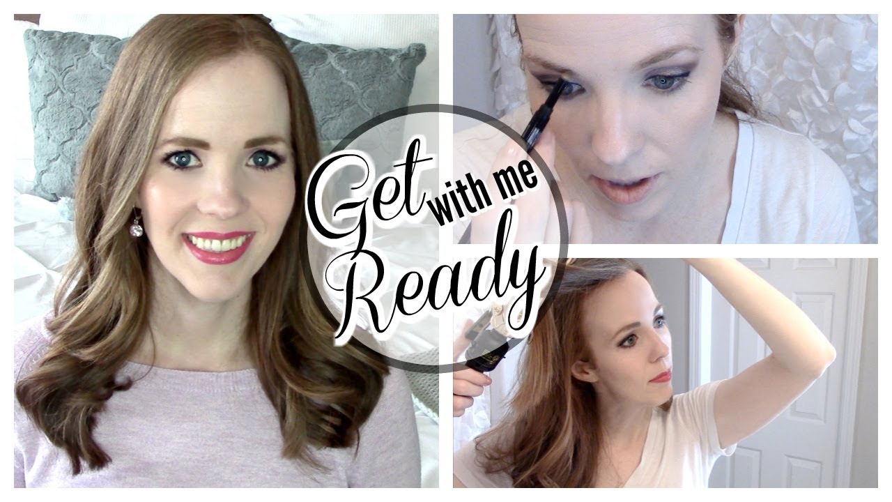 GET READY WITH ME | MOM EDITION | HOW I DO MY HAIR AND & MAKEUP ...