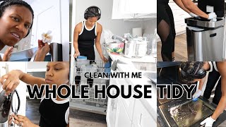 TIDYING THE WHOLE HOUSE | CLEANING MOTIVATION