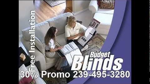 Installing Window Treatments Naples | www.budgetblinds.com