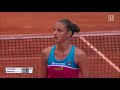 Fehlentscheidung und Frust: Karolina Pliskova - Maria Sakkari | WTA Rom | Highlights | DAZN Tennis