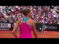 Fehlentscheidung und Frust: Karolina Pliskova - Maria Sakkari | WTA Rom | Highlights | DAZN Tennis