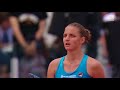 Fehlentscheidung und Frust: Karolina Pliskova - Maria Sakkari | WTA Rom | Highlights | DAZN Tennis