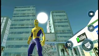 Flying Spider Crime City Rescue Game | Android Gameplay screenshot 1