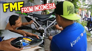 FMF Exhaust from Indonesia | KLX 150L | UNBOXING
