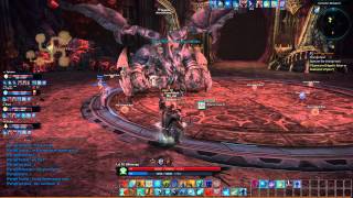 Tera Online: Akahas Hideout - Karascha Boss Fight Level 48 Mystic Gameplay HD