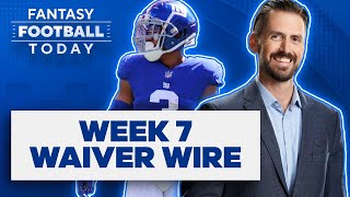 WEEK 7 WAIVER WIRE LIVE STREAM: ASK FANTASY FOOTBALL QUESTIONS