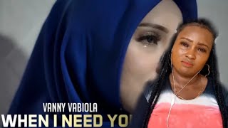 Vanny Vabiola - When I Need You (CÉLINE DION COVER) || First Time REACTION!